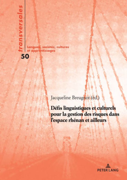 D fis linguistiques et culturels pour la gestion des risques dans l'espace rh nan et ailleurs