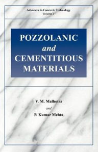 Title: Pozzolanic and Cementitious Materials / Edition 1, Author: V.M. Malhotra