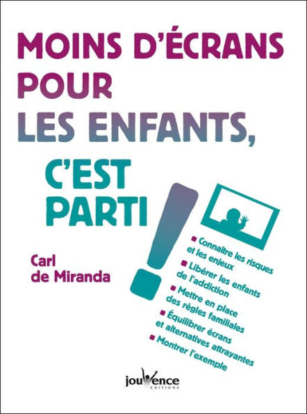 Moins d'écrans pour les enfants, c'est parti !