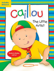 Caillou: The Little Artist: Ready-to-display wall art