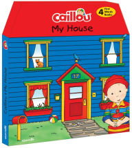 Title: Caillou, My House: 4 chunky board books to learn new words, Author: Anne Paradis