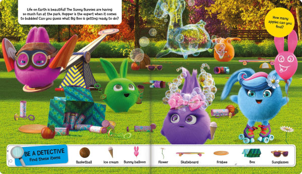 Sunny Bunnies: Welcome to Earth (Little Detectives): A Look-and-Find Book (US Edition)