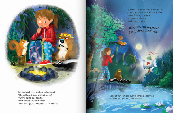 A Starlit Trip to the Library Picture Book for Kids Ages 4-8 Library Adventure, Storytime, and Friendship