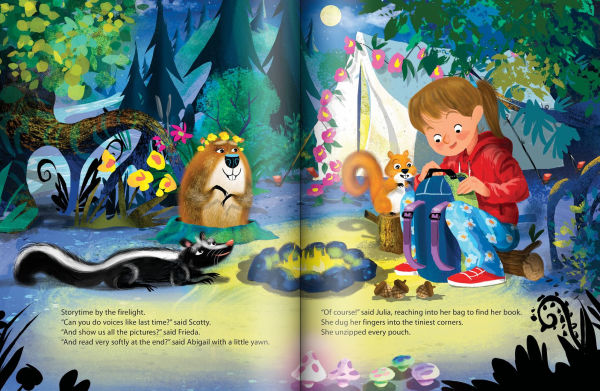 A Starlit Trip to the Library Picture Book for Kids Ages 4-8 Library Adventure, Storytime, and Friendship