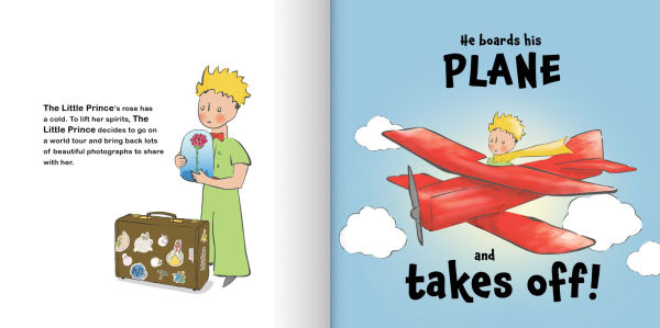 The Little Prince Around The World: An Illustrated Adventure of Famous Landmarks - Travel Book for Kids Ages 6-8 Educational Summer Read for Curious Minds