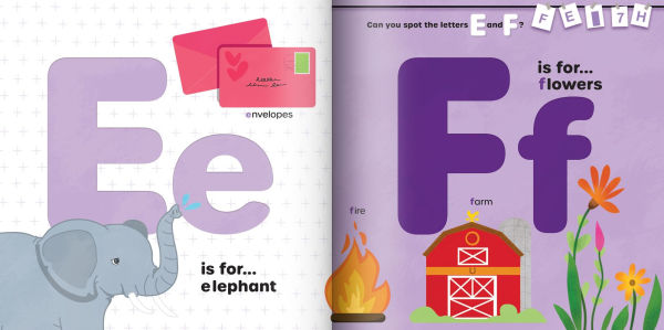 My First ABC: Colorful Alphabet Learning Books for Toddlers 2-4: From ABC to XYZ