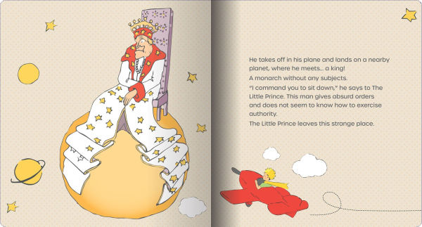 The Journey of The Little Prince: With stars that glow in the dark!