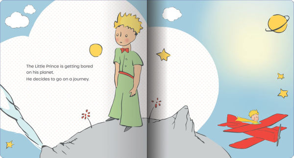 The Journey of The Little Prince: With stars that glow in the dark!