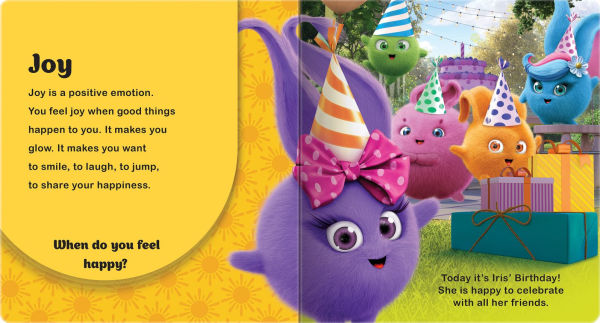 Sunny Bunnies: My Book of Feelings: Joy, Suprise, Anger, Love, Fear, Sadness, Serenity
