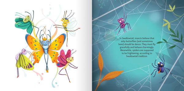Rosalina, Spider Ballerina - A Dance Story for Kids Kids Books Ages 4-8 Picture Book on Perseverance & Self-Esteem Pre-K to Grade 3