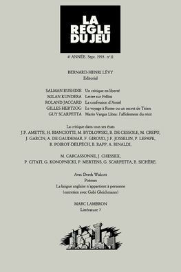 La rï¿½gle du jeu nï¿½11
