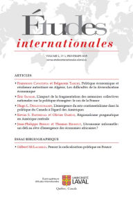 Title: Études internationales. Vol. 50 No. 1, Printemps 2019, Author: Gilbert McLaughlin