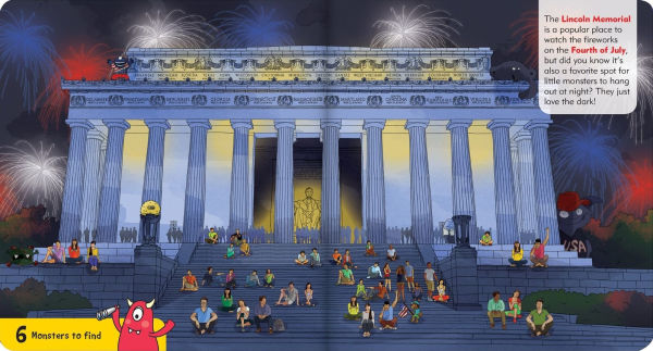 Washington D.C. Monsters: A Search and Find Book