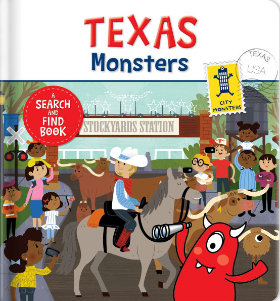 Texas Monsters: A Search and Find Book