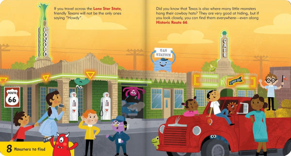 Texas Monsters: A Search and Find Book