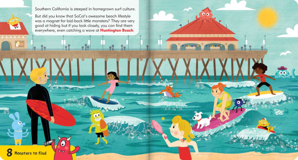 Southern California Monsters: A Search and Find Book