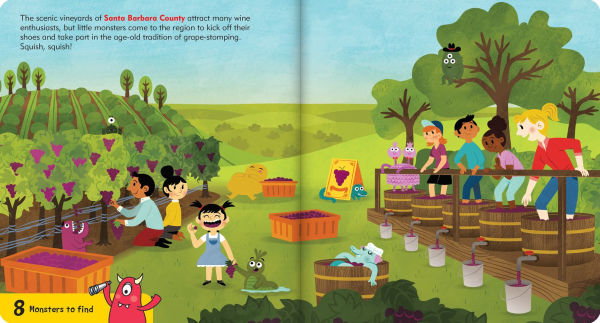 Southern California Monsters: A Search and Find Book