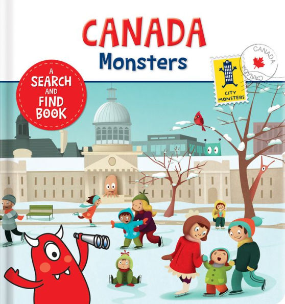 Canada Monsters: A Search and Find Book