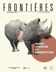 Title: Frontières. Morts animales en perspectives (vol. 30, no. 2, 2019), Author: Bénédicte Ramade