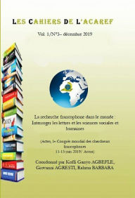 Title: La recherche francophone dans le monde, Author: K. G. AGBEFLE