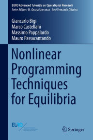 Title: Nonlinear Programming Techniques for Equilibria, Author: Giancarlo Bigi