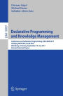 Declarative Programming and Knowledge Management: Conference on Declarative Programming, DECLARE 2017, Unifying INAP, WFLP, and WLP, Wï¿½rzburg, Germany, September 19-22, 2017, Revised Selected Papers