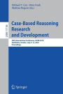 Case-Based Reasoning Research and Development: 26th International Conference, ICCBR 2018, Stockholm, Sweden, July 9-12, 2018, Proceedings