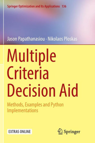 Multiple Criteria Decision Aid: Methods, Examples and Python Implementations