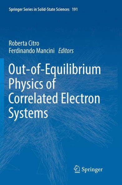 Out-of-Equilibrium Physics of Correlated Electron Systems