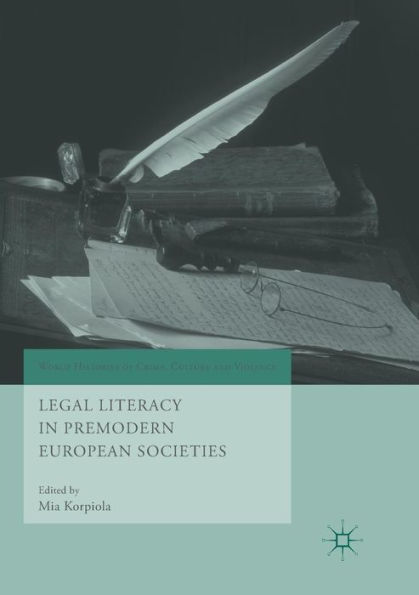 Legal Literacy Premodern European Societies