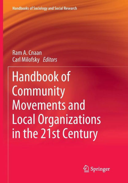 Handbook of Community Movements and Local Organizations in the 21st Century