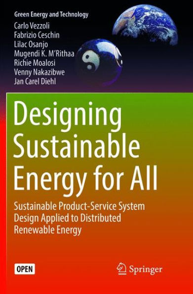 Designing Sustainable Energy for All: Sustainable Product-Service System Design Applied to Distributed Renewable Energy