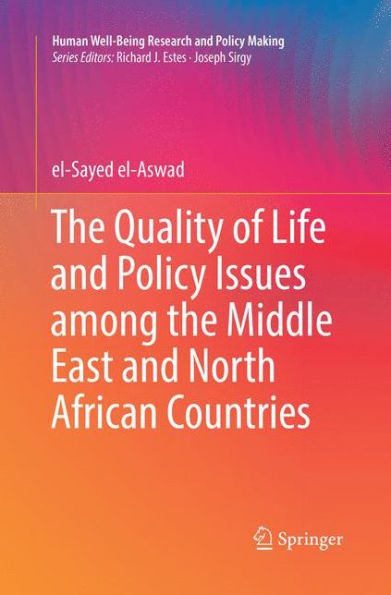 The Quality of Life and Policy Issues among the Middle East and North African Countries