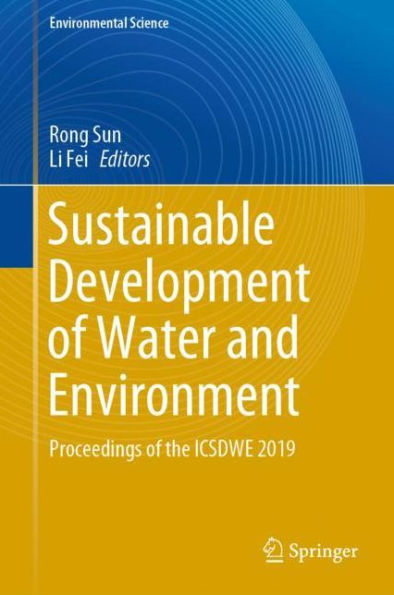 Sustainable Development of Water and Environment: Proceedings the ICSDWE 2019