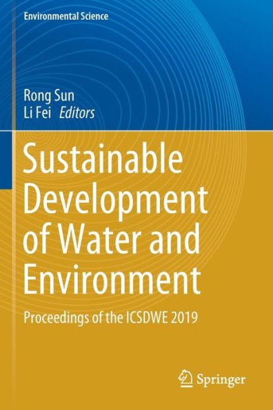 Sustainable Development of Water and Environment: Proceedings of the ICSDWE 2019