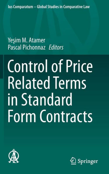 Control of Price Related Terms in Standard Form Contracts