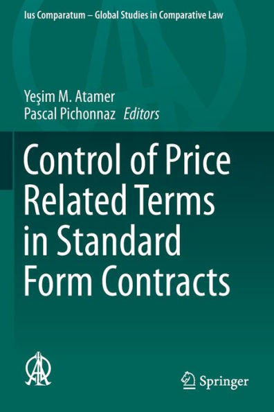 Control of Price Related Terms in Standard Form Contracts