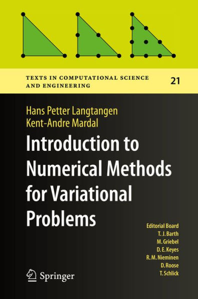 Introduction to Numerical Methods for Variational Problems