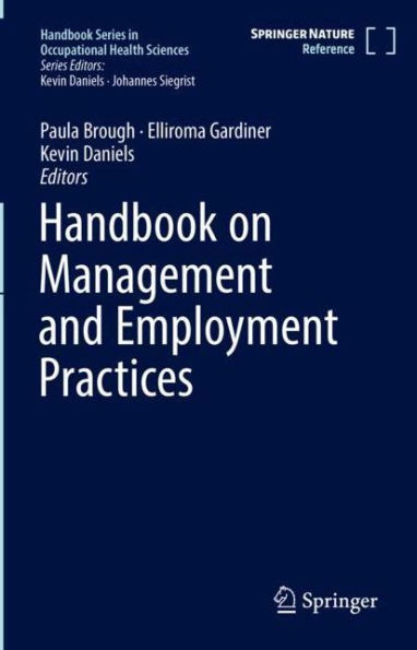 Handbook on Management and Employment Practices