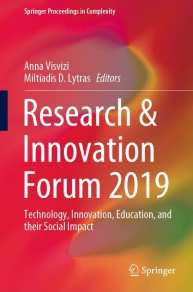 Research & Innovation Forum 2019: Technology, Innovation, Education