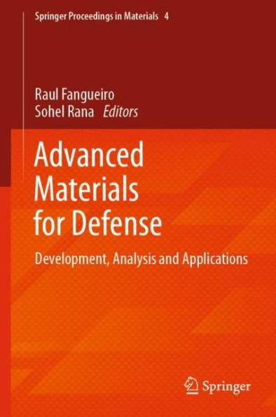 Advanced Materials for Defense: Development, Analysis and Applications