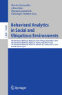 Behavioral Analytics in Social and Ubiquitous Environments: 6th International Workshop on Mining Ubiquitous and Social Environments, MUSE 2015, Porto, Portugal, September 7, 2015; 6th International Workshop on Modeling Social Media, MSM 2015, Florence, It