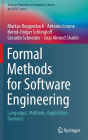 Formal Methods for Software Engineering: Languages, Methods, Application Domains