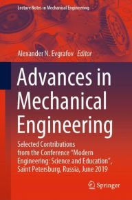 Title: Advances in Mechanical Engineering: Selected Contributions from the Conference 