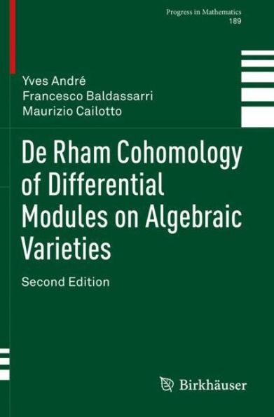 De Rham Cohomology of Differential Modules on Algebraic Varieties