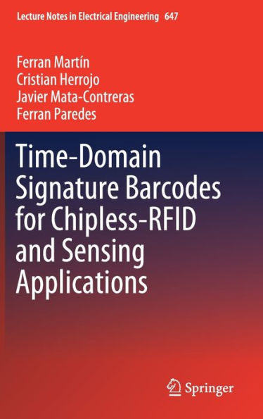 Time-Domain Signature Barcodes for Chipless-RFID and Sensing Applications