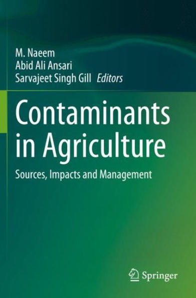 Contaminants Agriculture: Sources, Impacts and Management