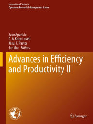 Title: Advances in Efficiency and Productivity II, Author: Juan Aparicio