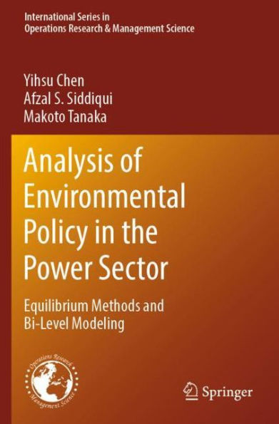 Analysis of Environmental Policy in the Power Sector: Equilibrium Methods and Bi-Level Modeling