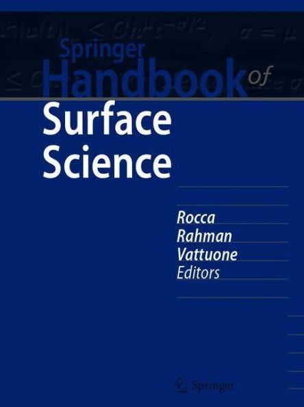 Springer Handbook of Surface Science